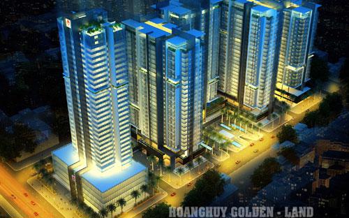 Phối cảnh dự án Golden Land.<br>