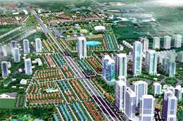 Phối cảnh Khu đô thị Lê Trọng Tấn, một dự án của Geleximco.