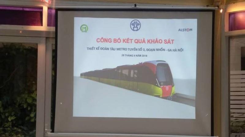 Đường sắt metro Nhổn - ga Hà Nội chạy vận tốc 30 km một giờ.