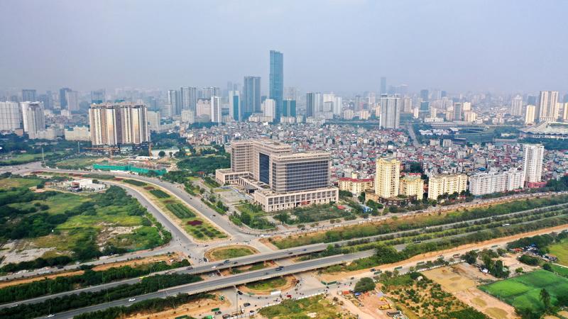 Mỹ Đình và khu phía Tây đang trở thành một trung tâm hành chính - kinh tế mới của Hà Nội.