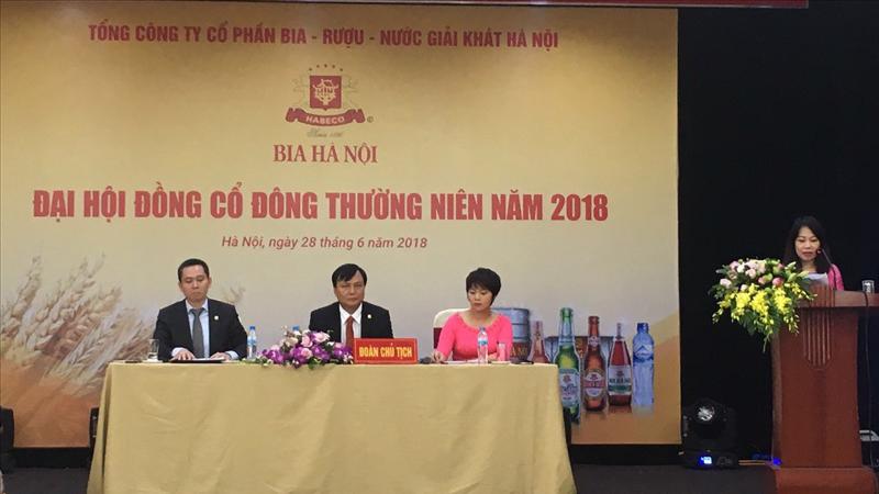 Đại hội đồng cổ đông thường niên năm 2018 của Habeco.