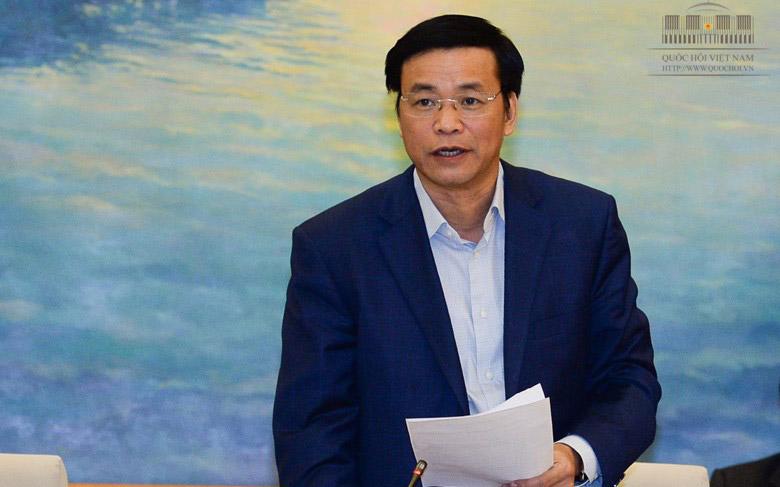 Chủ nhiệm Văn phòng Quốc hội Nguyễn Hạnh Phúc.