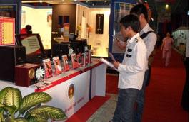 Một gian hàng tại Hanoi Expo 2010.
