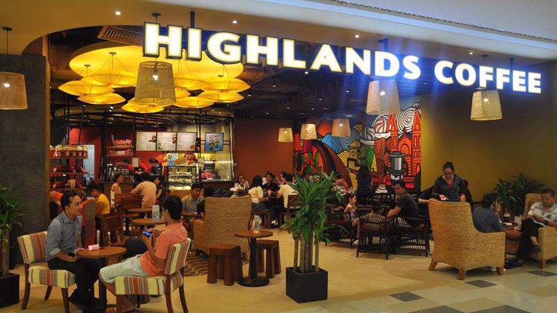 Highland coffee có doanh thu 1.600 tỷ năm 2018.