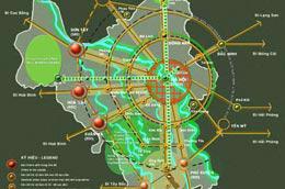 Bản đồ quy hoạch chung Thủ đô Hà Nội đến năm 2030, tầm nhìn 2050.