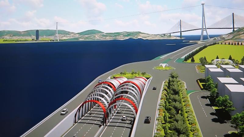 Dự kiến dự án có tổng chiều dài 2.140m, đường hầm dài 1.310m, tổng vốn đầu tư 7.875 tỷ đồng.