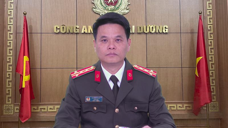 Đại tá Lê Ngọc Châu, Giám đốc Công an tỉnh Hải Dương