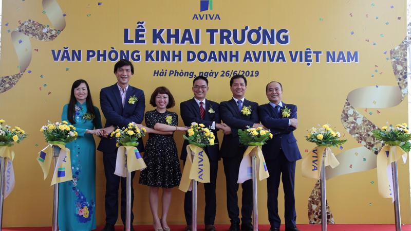Sự kiện khai trương văn phòng kinh doanh tại Hải Phòng thể hiện cam kết đầu tư lâu dài của Aviva Việt Nam.