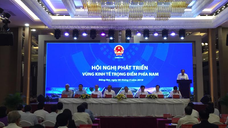Hội nghị Phát triển vùng kinh tế trọng điểm phía Nam diễn ra tại Đồng Nai, ngày 6/5.