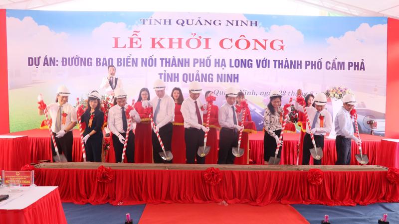 Dự án có chiều dài toàn tuyến là 18,69 km, điểm đầu nối với đường bao biển Trần Quốc Nghiễn, thành phố Hạ Long và điểm cuối kết thúc tại cảng Km6 thành phố Cẩm Phả. 