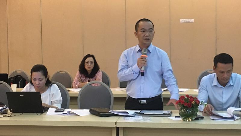Luật sư Nguyễn Thế Truyền phát biểu tại hội thảo 