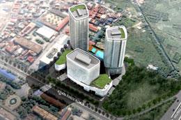 Phối cảnh dự án Indochina Plaza Hà Nội.