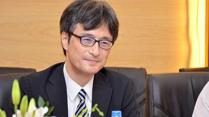 Ông Kazuhisa Yumikura, Giám đốc toàn cầu bộ phận Tài chính, Cơ sở hạ tầng và Môi trường của Ngân hàng JBIC.