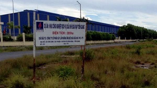 Tháng 10/2014, Chính phủ đã đồng ý về nguyên tắc việc chuyển giao nguyên trạng dự án khu công nghiệp Dịch vụ dầu khí Soài Rạp cho tỉnh Tiền Giang để tiếp tục quản lý.