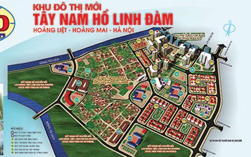 Dự án nhà xã hội Tây Nam Linh Đàm sẽ nằm trong tổng thể khu đô thị.<br>