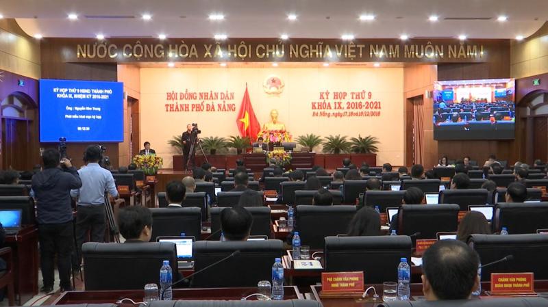 Phiên họp toàn thể của Hội đồng nhân dân thành phố Đà Nẵng.