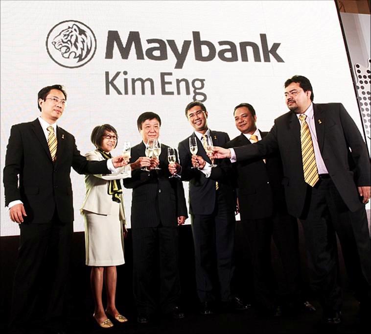 Lễ ra mắt chính thức thương hiệu Maybank Kim Eng.<br>