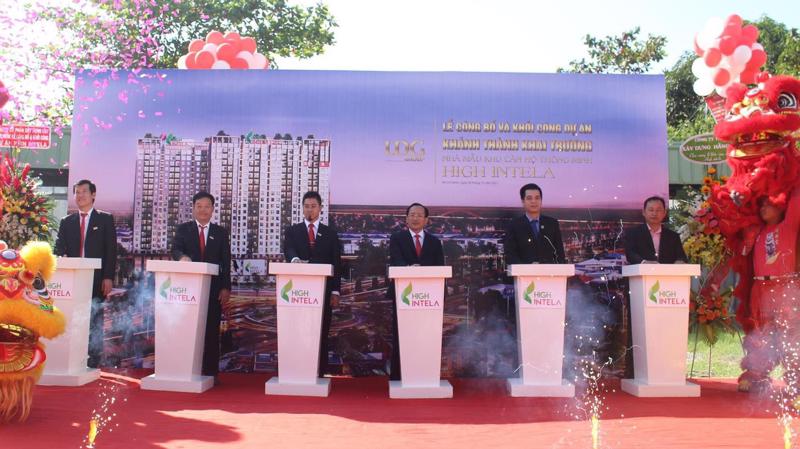 Dự án High Intela có tổng diện tích xây dựng gần 9.000m2, cao 22 tầng với 540 căn hộ thương mại.