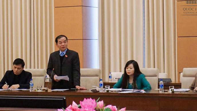 Uỷ viên Thường trực Uỷ ban Tài chính - Ngân sách Lê Thanh Vân "chất vấn" về trách nhiệm quản lý ODA tại phiên giải trình.