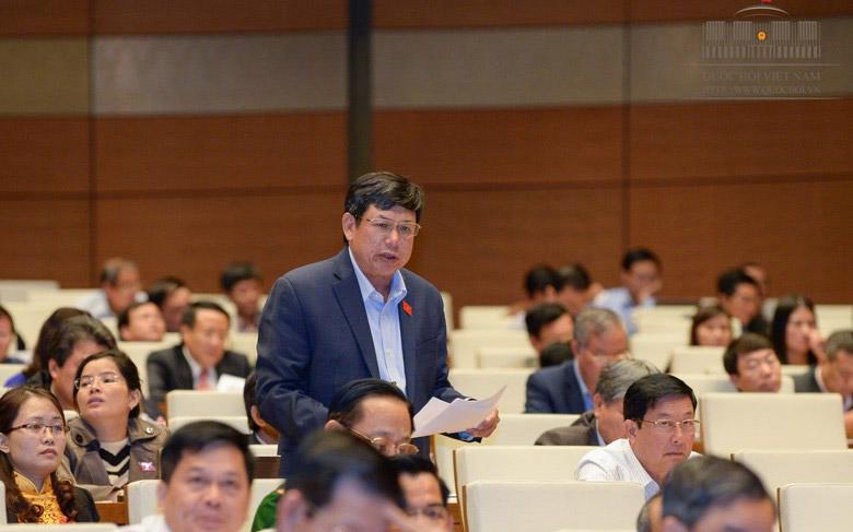 Phó trưởng đoàn đại biểu Quốc hội tỉnh Thanh Hoá, đại biểu Lê Nam.<br>