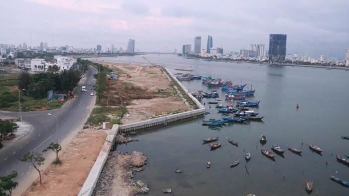 Dự án bất động sản và bến du thuyền Đà Nẵng có 6ha mặt nước trong tổng số 17ha.
