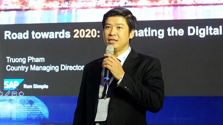 Trước khi nhận chức Tổng giám đốc Micorosoft Việt Nam, ông Trường là Tổng giám đốc điều hành SAP Việt Nam.