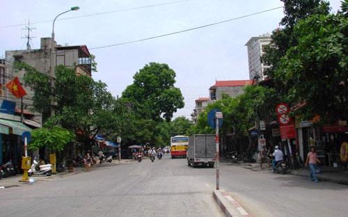 Phố Minh Khai, Hà Nội.<br>