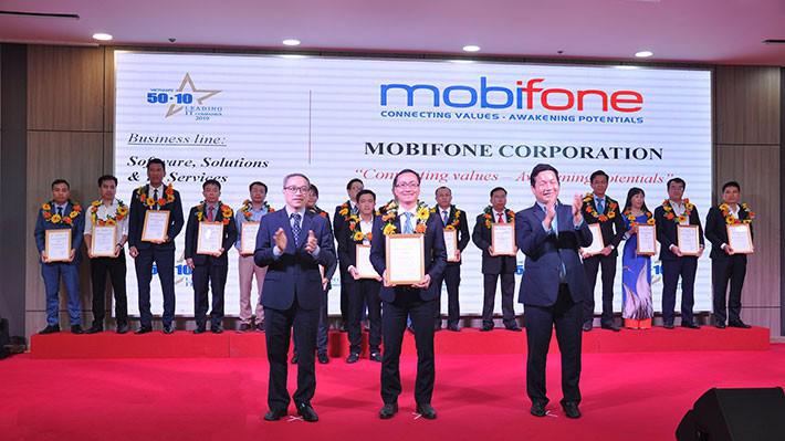 Tổng công ty Viễn thông MobiFone nhận danh hiệu Top 50 doanh nghiệp công nghệ thông tin hàng đầu 2019