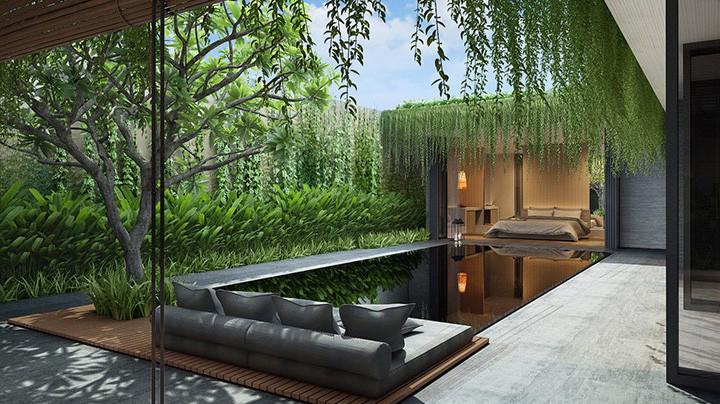 Wyndham Garden sở hữu kiến trúc Private Villas theo xu hướng Go Green đang được du khách thế giới ưu chuộng, đảm bảo công suất cho thuê đạt 90%.