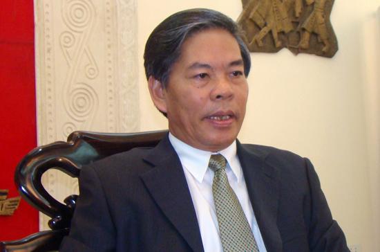 Bộ trưởng Bộ Tài nguyên và Môi trường Nguyễn Minh Quang - Ảnh: Từ Nguyên.