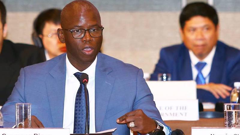 Giám đốc quốc gia Ngân hàng Thế giới Ousmane Dione.