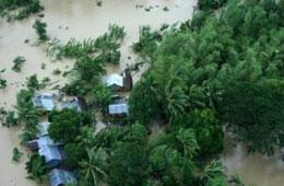 Hiện, khoảng 40 xã, phường của huyện Vân Canh, Tuy Phước, và Quy Nhơn của Bình Định với 200.000 dân vẫn đang bị ngập sâu trong nước - Ảnh minh họa.