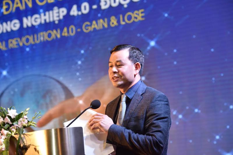 Ông Ngô Văn Tuấn, Phó trưởng ban Kinh tế Trung ương phát biểu tại toạ đàm - Ảnh: Việt Tuấn.<br>