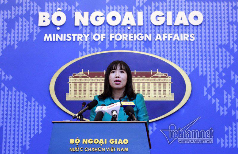 Bà Lê Thị Thu Hằng sẽ đảm nhiệm chức vụ người phát ngôn Bộ Ngoại giao từ 1/4/2017.<br>