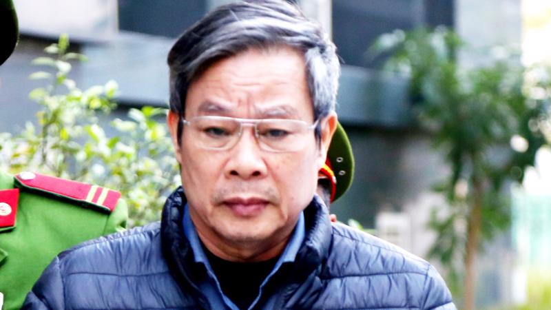 Bị cáo Nguyễn Bắc Son nói lời sau cùng tại phiên toà.