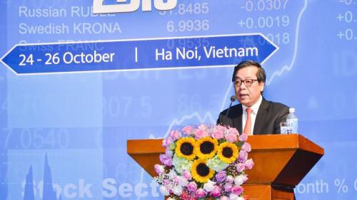 Phó Thống đốc Nguyễn Kim Anh phát biểu tại diễn đàn