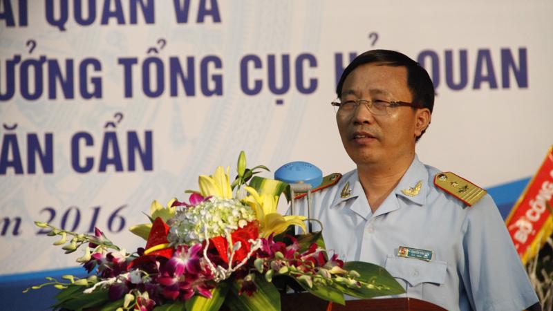 Tổng cục trưởng Tổng cục Hải quan Nguyễn Văn Cẩn.