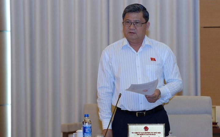 Chủ nhiệm Uỷ ban Đối ngoại Nguyễn Văn Giàu góp ý sửa Luật Du lịch
