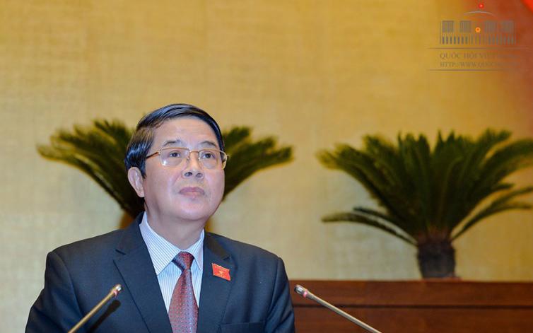 Chủ nhiệm Uỷ ban Tài chính - Ngân sách Nguyễn Đức Hải.