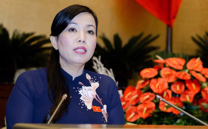 Trưởng ban Dân nguyện Nguyễn Thanh Hải trình bày báo cáo kết quả giám sát việc giải quyết kiến nghị của cử tri.