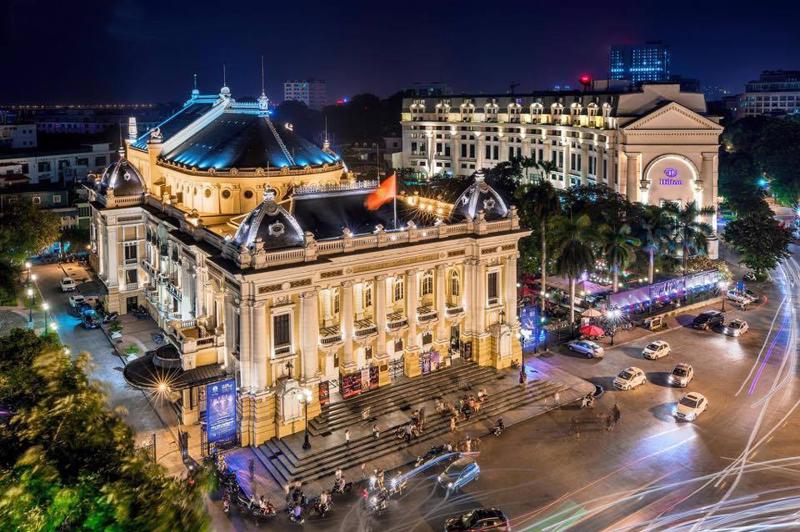 Nhà hát lớn Hà Nội.