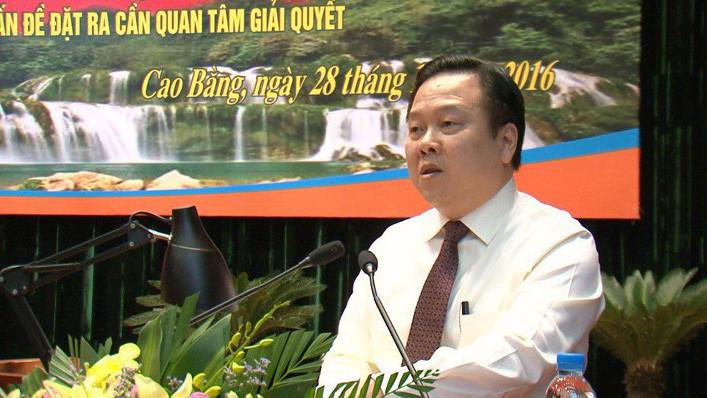 Ông Nguyễn Hoàng Anh - Nguyên Bí thư Tỉnh ủy Cao Bằng được chỉ định làm Chủ tịch Ủy ban quản lý vốn nhà nước tại doanh nghiệp.