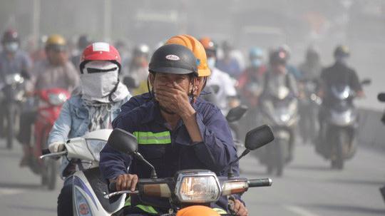 Ô nhiễm bụi mịn ở Hà Nội ở mức cao. Ảnh minh họa. 