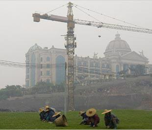 Một dự án của công ty Evergrande Real Estate Group ở Quảng Châu.