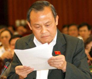 Đại biểu Lê Văn Cuông, người "nói nhiều" tại Quốc hội.