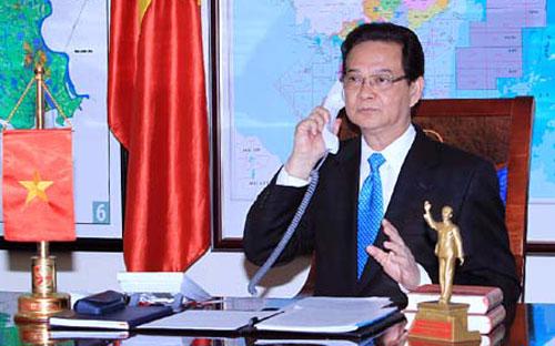 Thủ tướng Chính phủ Nguyễn Tấn Dũng.<br>