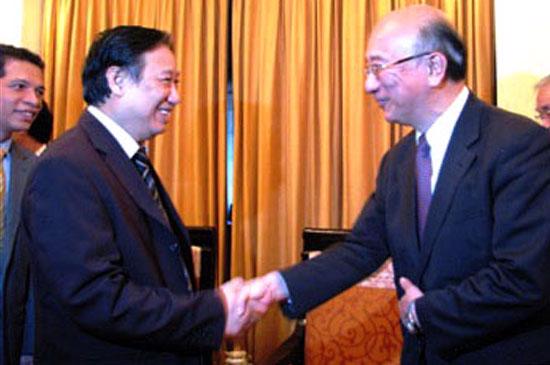 Phó thủ tướng Phạm Gia Khiêm tiếp Thứ trưởng Ngoại giao Nhật bản - Ảnh: Chinhphu.vn