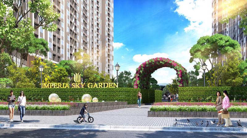 Imperia Sky Garden được đánh giá là một trong những dự án hội tụ hàng loạt các tiện ích đỉnh cao tại quận Hai Bà Trưng, Hà Nội.