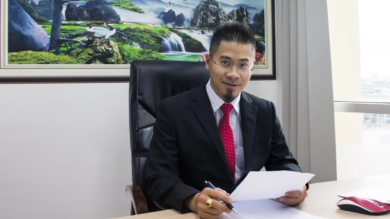 Ông Nguyễn Quốc Vy Liêm, Phó tổng giám đốc LDG Group - chủ đầu tư chuỗi căn hộ thông minh tại Việt Nam.