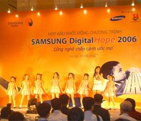 Samsung Digital Hope là chương trình được tổ chức thường niên.